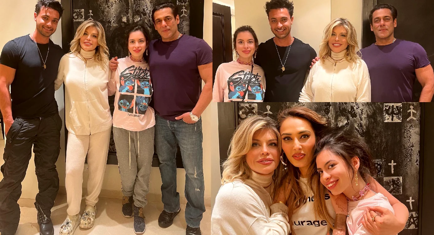 Loredana Groza, acasă la Iulia Vântur și Salman Khan, în Mumbai / foto: Facebook