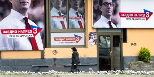 Alegeri Macedonia de Nord FOTO AFP