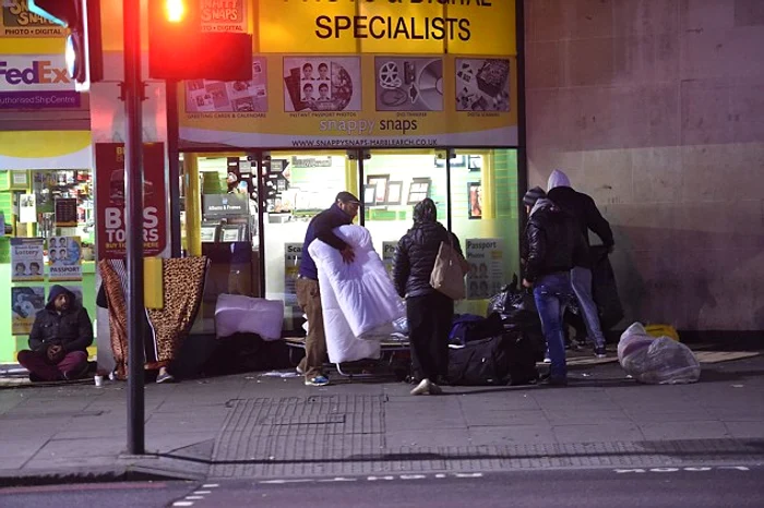 Din totalul cerșetorilor londonezi, doar 43% sunt englezi