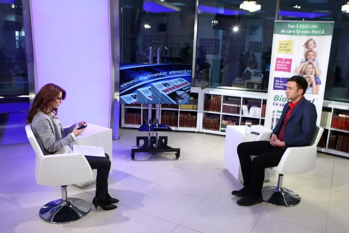 George Trifan la Adevarul Live FOTO Sever Gheorghe