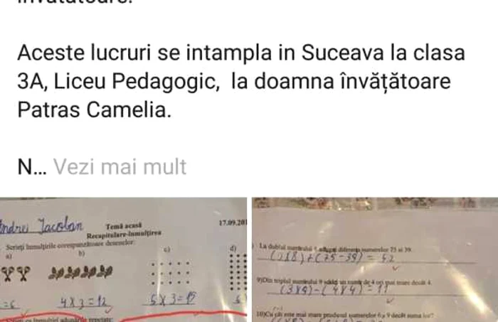 tema pentru acasa a lui Andrei