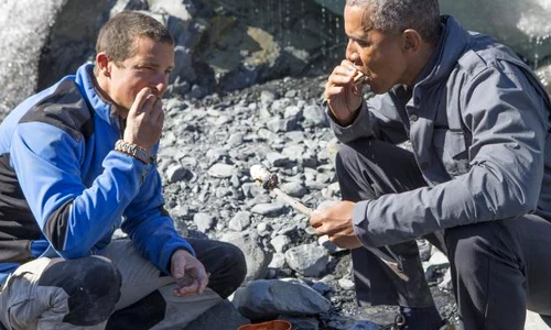 Obama Alaska lectii de supravietuire png