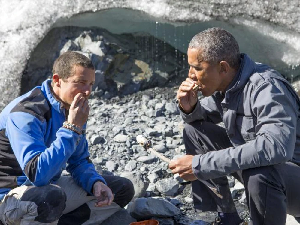 Obama Alaska lectii de supravietuire png