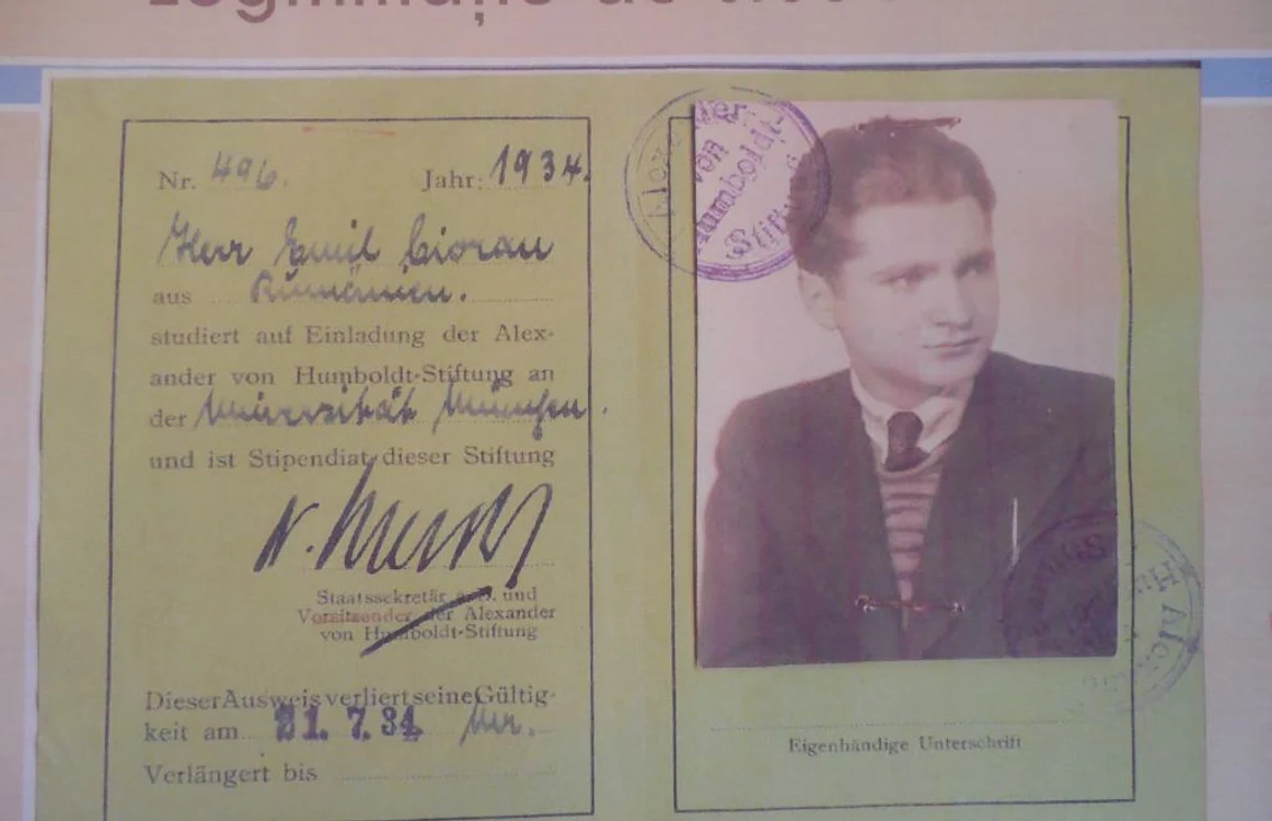documente cioran foto elonora cioran