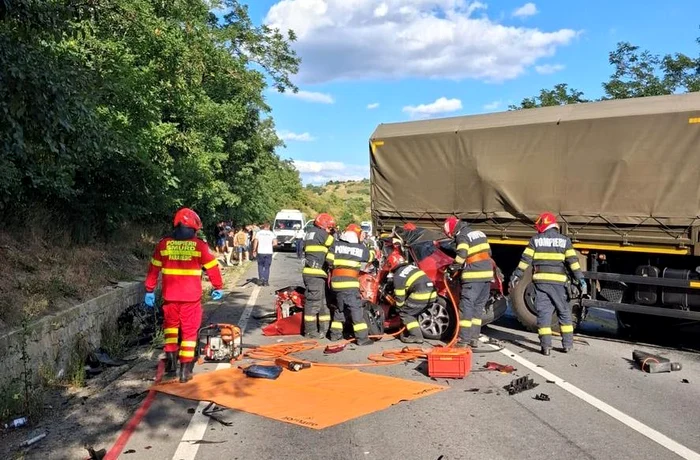 Accident grav în Mureș