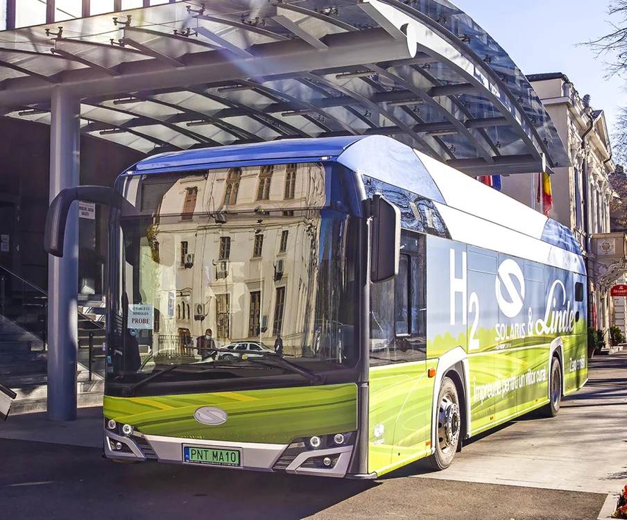 Autobuz cu hidrogen, sursa: Primăria Galaţi