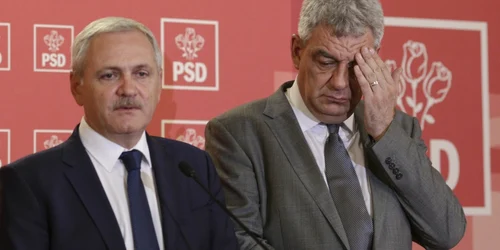 Liviu Dragnea si Mihai Tudose. Foto Inquam Photos / Octav Ganea