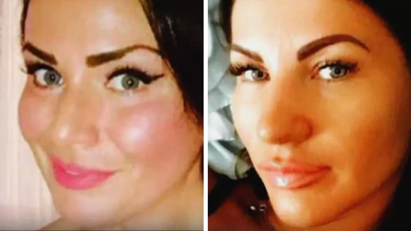 Viktoria Nasyrova (stânga) și sosia sa (dreapta) / Foto: Facebook via BBC