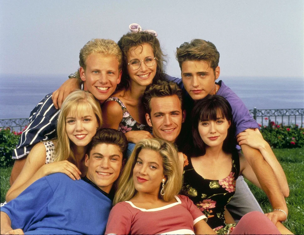Jennie Garth, Shannen Doherty, Tori Spelling în Beverly Hills 90210, Profimedia (2) jpg