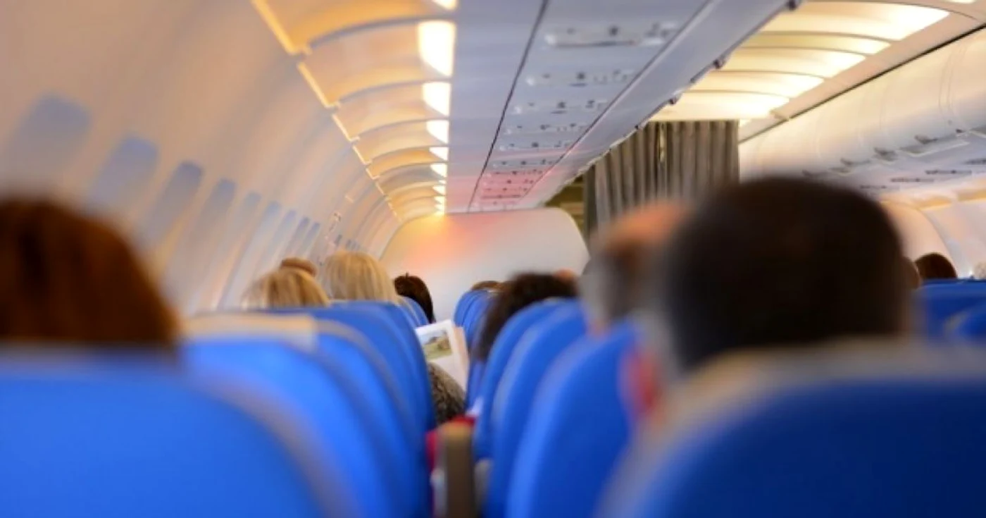 Interiorul unui avion
