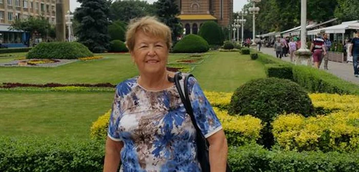 Şvăboaica Ingeborg Block-Orso în vizită la Timişoara FOTO Christine Neu