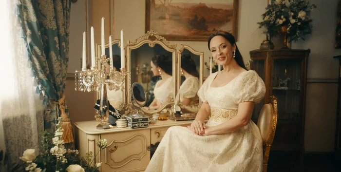 Andreea Marin e Zâna Bidgerton pentru Netflix   captură de ecran (13) png