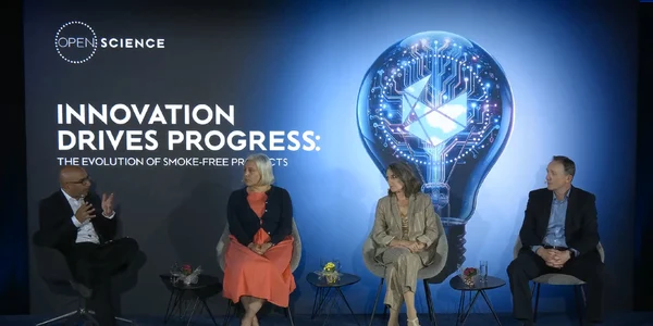 Eveniment Open science organizat de Philip Morris International despre alternativele fără fum  Sursă Captură video