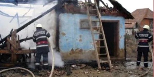 Satu Mare: Tatăl piroman a fost internat la Psihiatrie