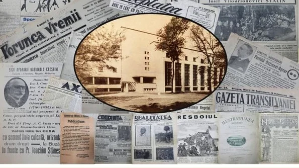 „Pagini de istorie adunate și păstrate în depozitele Bibliotecii Academiei Române“ Expoziție de periodice și foi volante jpeg