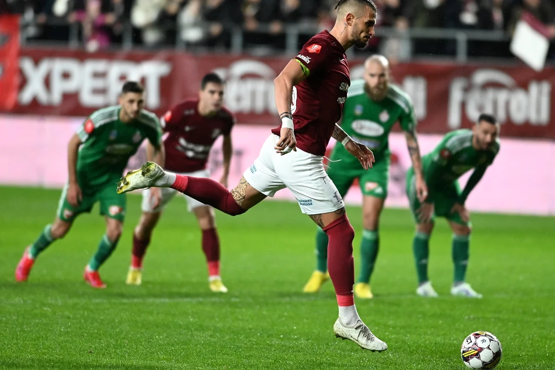 Marko Dugandžić a marcat o „triplă” (FOTO: Sportpictures)