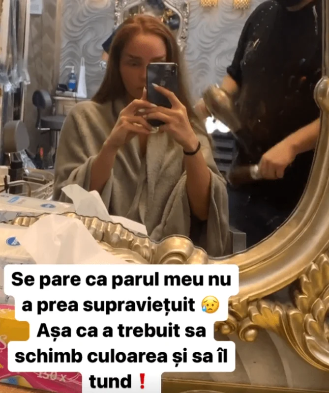 Maria Constantin la coafor, după Survivor