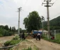 Un bătrân din Stroeşti a fost luat de viitură
