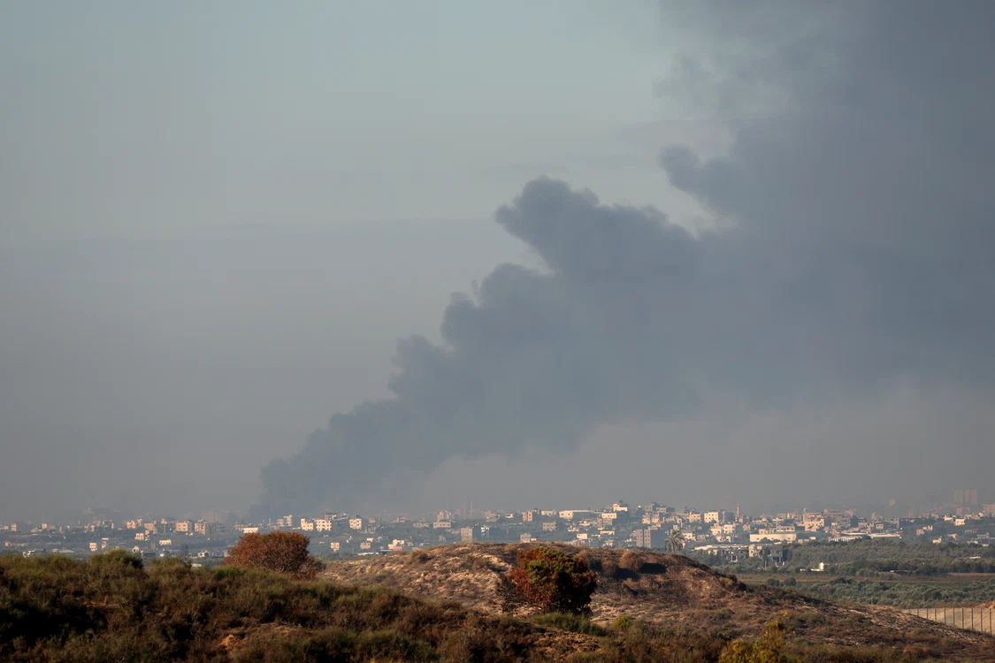 Bombardamente israeliene în Fâșia Gaza FOTO EPA-EFE