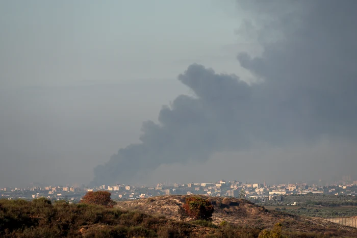 Bombardamente israeliene în Fâșia Gaza FOTO EPA-EFE
