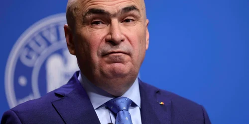 Ilie Bolojan susține o conferință de presă despre al doilea pachet de măsuri fiscale și reforme. FOTO Inquam Photos / Octav Ganea