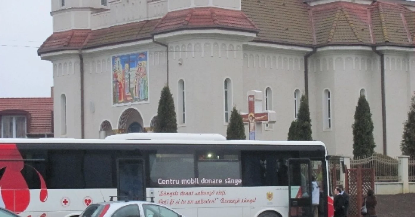 Donarea de sânge la Biserica "Sfânta Ana" a început