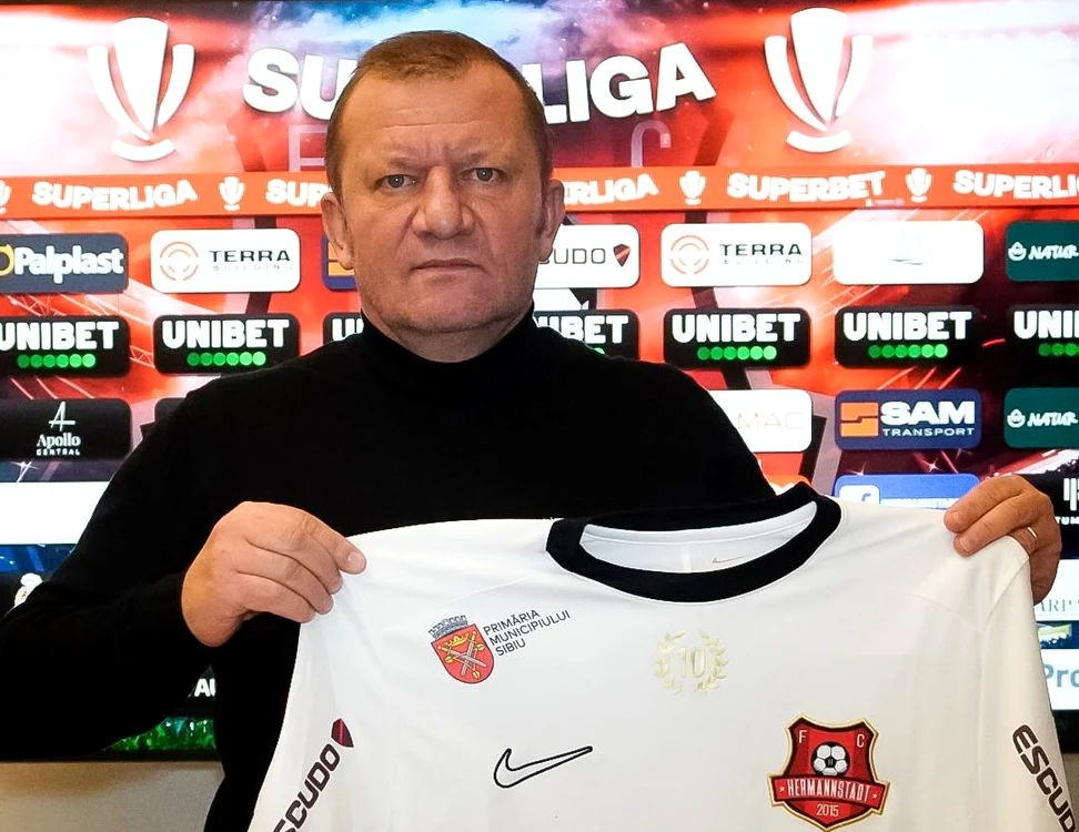 Dorinel Munteanu este noul antrenor de la FC Hermannstadt 