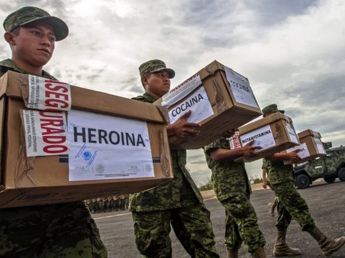 Captură de droguri în Mexic FOTO AFP/ Getty Images