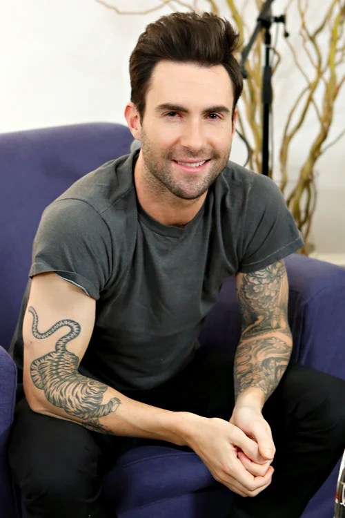 Danielle Monaro Of "Elvis Duran And The Morning Show" Exclusive Interview With Adam Levine jpeg