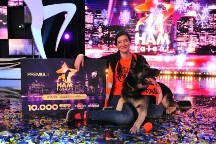 Teodora Dinulescu şi Lord au câştigat marele premiu de 10.000 de euro FOTO Antena 1