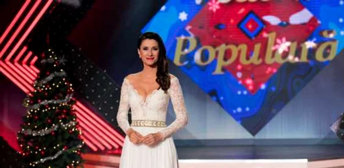 Iuliana Tudor prezintă în seara de Crăciun semifinala show-ului „Vedeta Populară“ FOTO TVR