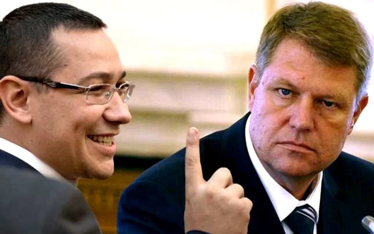 Prezidenţiabilii Victor Ponta şi Klaus Iohannis