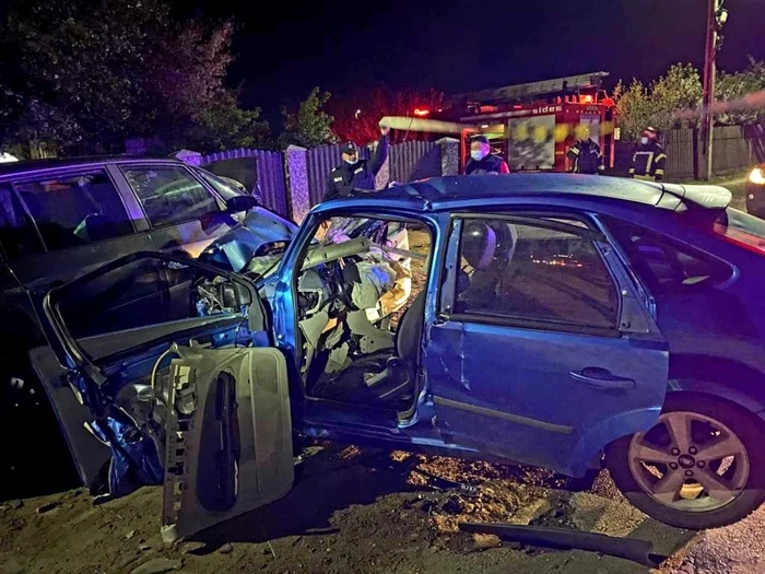 Accident la Borăneşti FOTO IPJ Ialomiţa