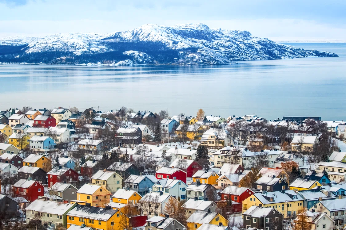 Vedere din orașul Kirkenes, Norvegia FOTO Shutterstock
