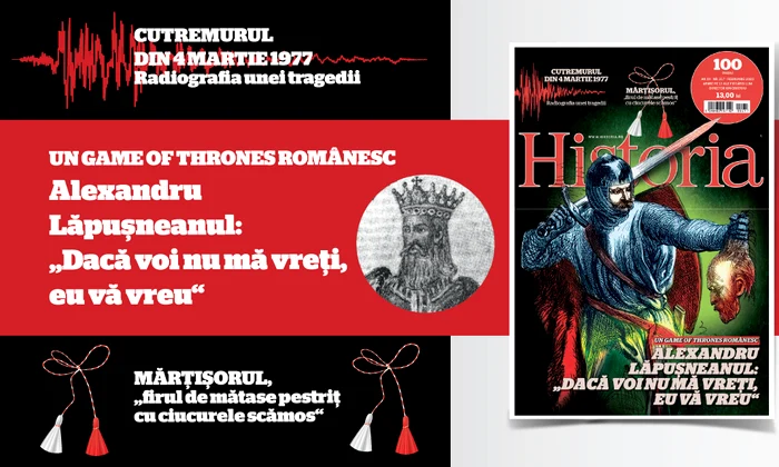 A apărut numărul de februarie al revistei Historia/ SUMAR png