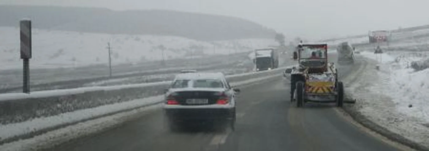 Deszăpezire pe DN1 Cluj-Turda