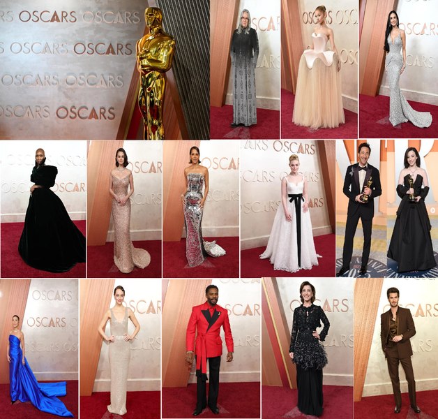 Strălucire supremă cu motive autentice de broderie transilvăneană pe Covorul roșu al Oscarurilor 2025. Cele mai spectaculoase apariții