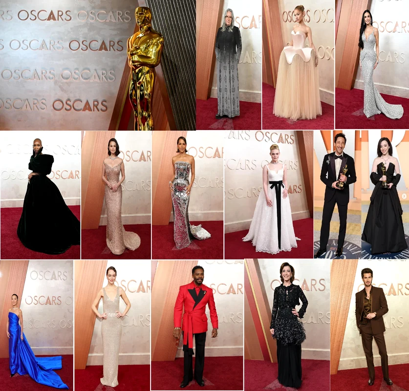 Ținutele de pe Covorul Roșu la Gala Premiilor Oscar 2025 Colaj Getty Images Vogue Arabia / DMS