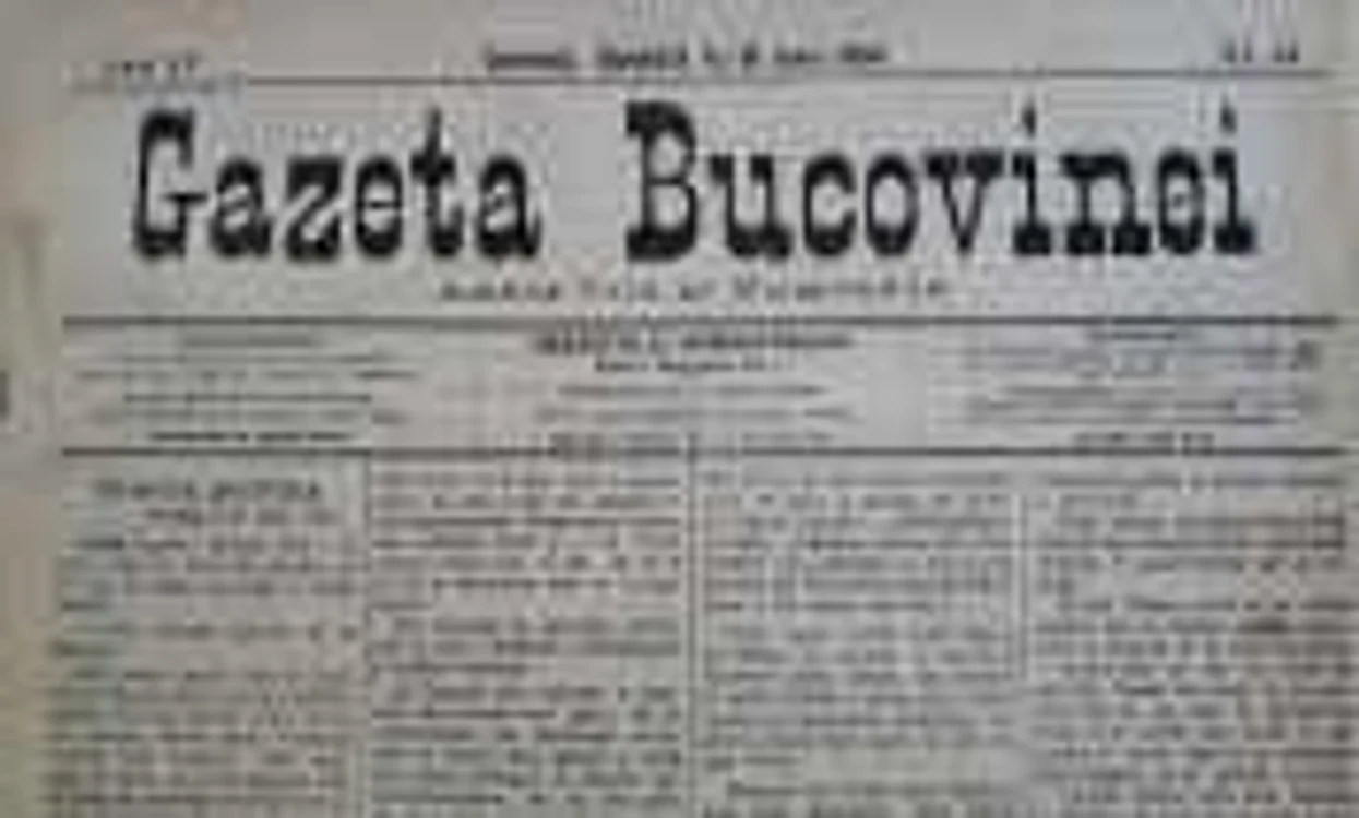 gazeta de bucovina