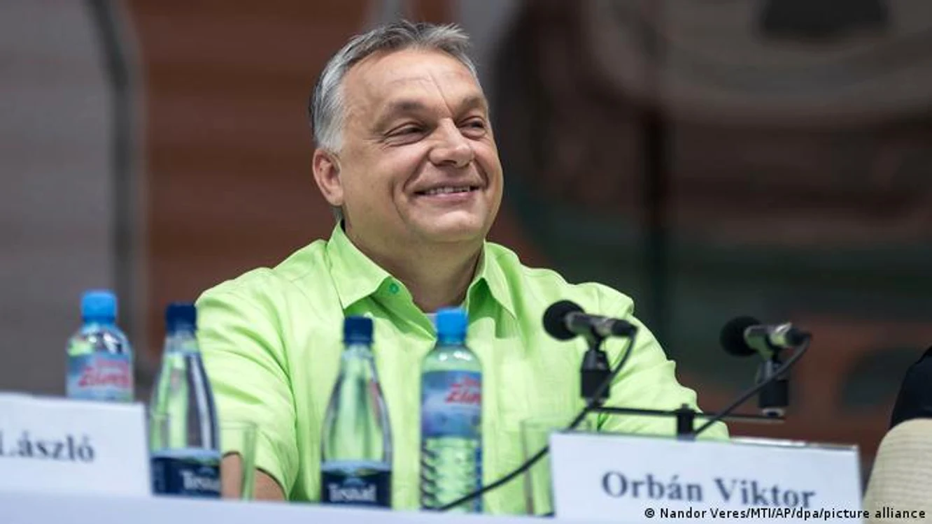 Premierul ungar Viktor Orban, la Băile Tușnad în 2017
