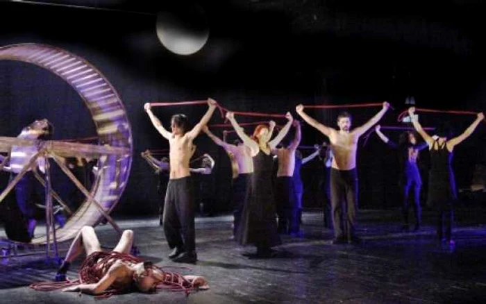 Actorii mureşeni repetă pentru spectacolul "Carmina Burana"