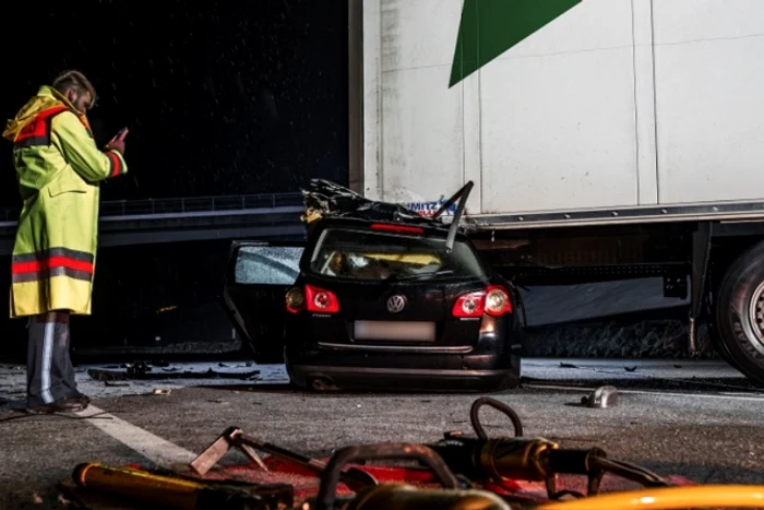 Accident grav pe A8, în Germania, soldat cu moartea a doi români FOTO stiridiaspora.ro