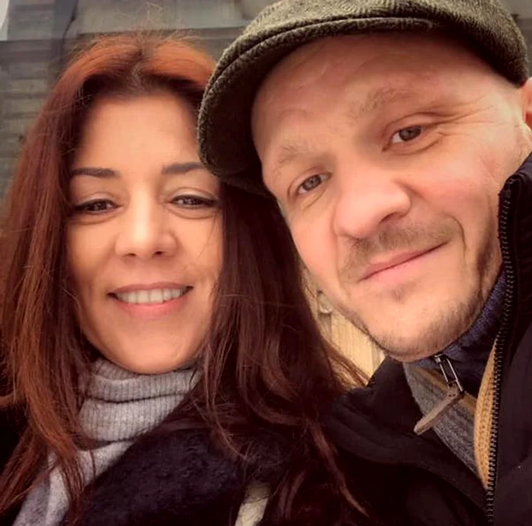 
    Lidia și Cornel Ilie interpretează un cuplu în videoclipul piesei pentru care au colaborat Sursă foto: Instagram   