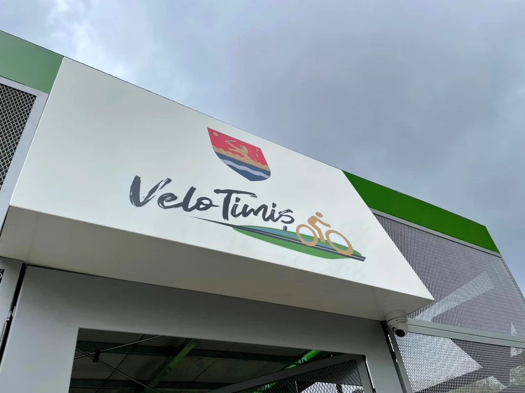 Parcare de biciclete cool la Timişoara