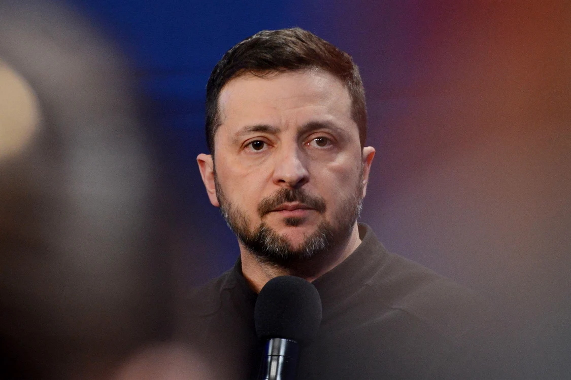 Președintele Ucrainei, Volodimir Zelenski, a lăudat operațiunea „Pânza de Păianjen” FOTO: Profimedia
