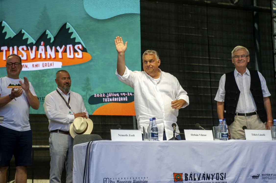 Viktor Orban la Baile Tusnad FOTO Inquam Photos / Laszlo Beliczay