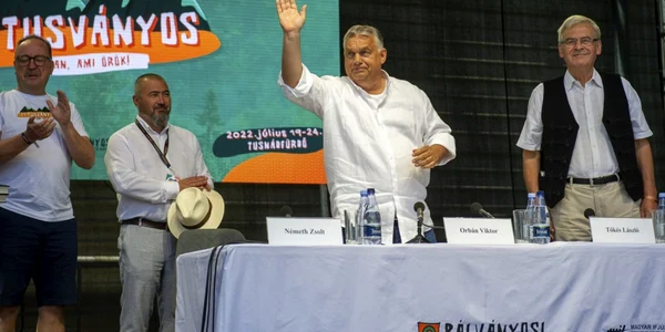 Viktor Orban la Baile Tusnad FOTO Inquam Photos / Laszlo Beliczay