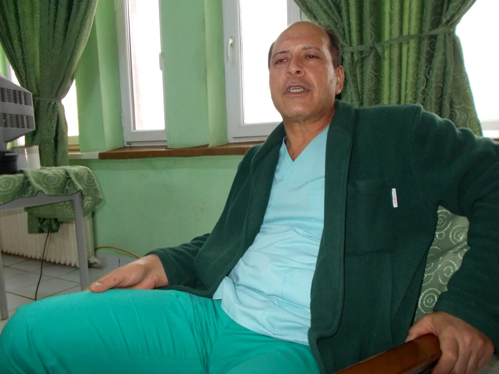 Said Aboayesh, medic ginecolog lucrează la Spitalul din Călăraşi din 2017 FOTO I.S.