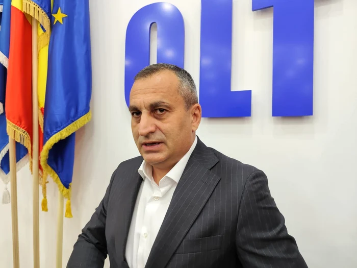Liderul PSD Olt, Marius Oprescu FOTO: C.F.