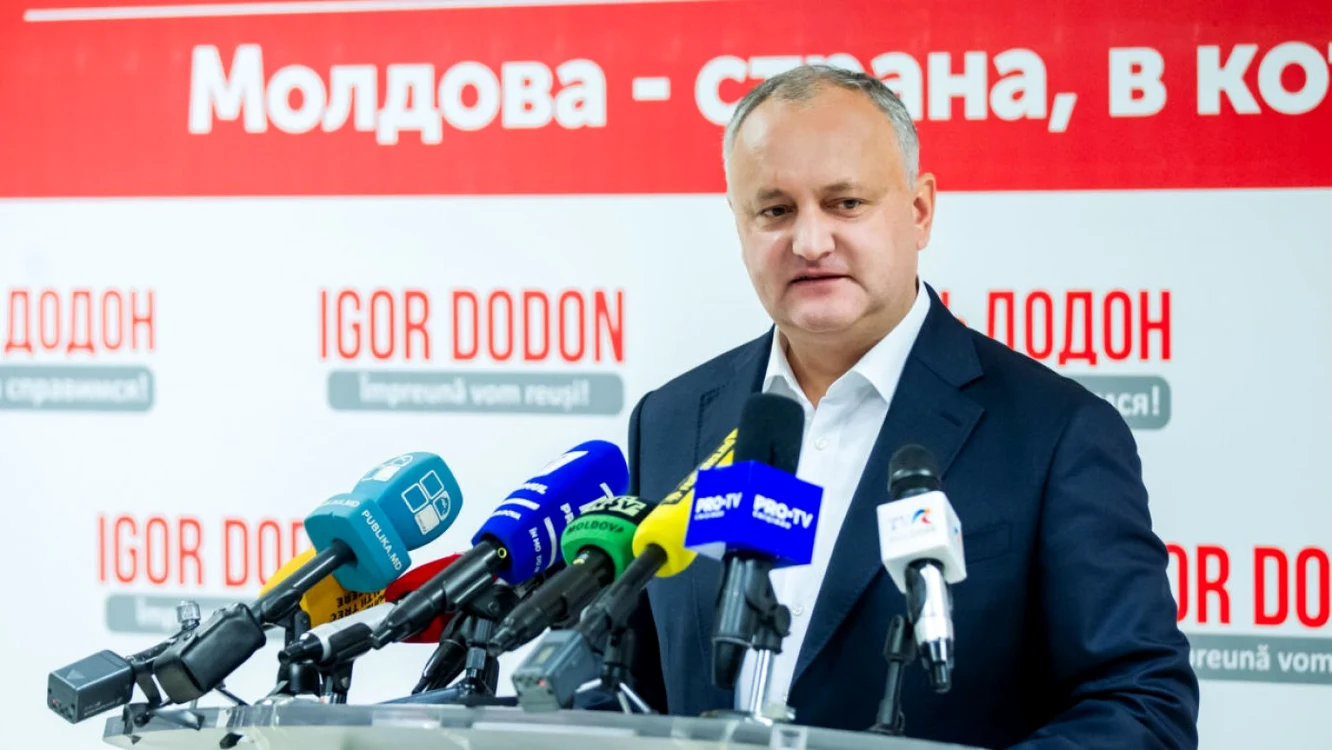 Igor Dodon, lider PSRM